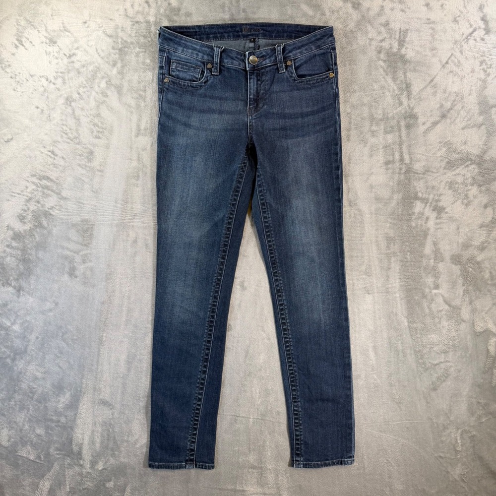 KUT from the Kloth Skinny Jeans Women's Size 2 Blue Dark Wash Denim